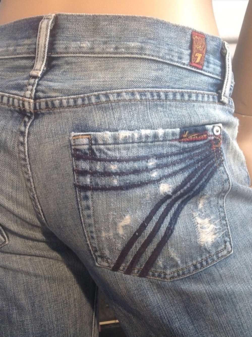 7 for all Mankind Dojo shorts Sz 26
